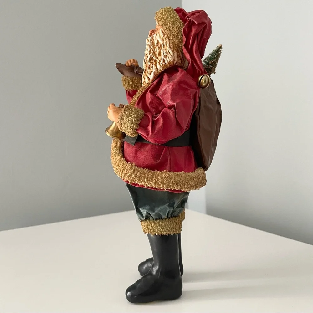 Vintage Possible Dreams Clothtique Santa with Bell 1986